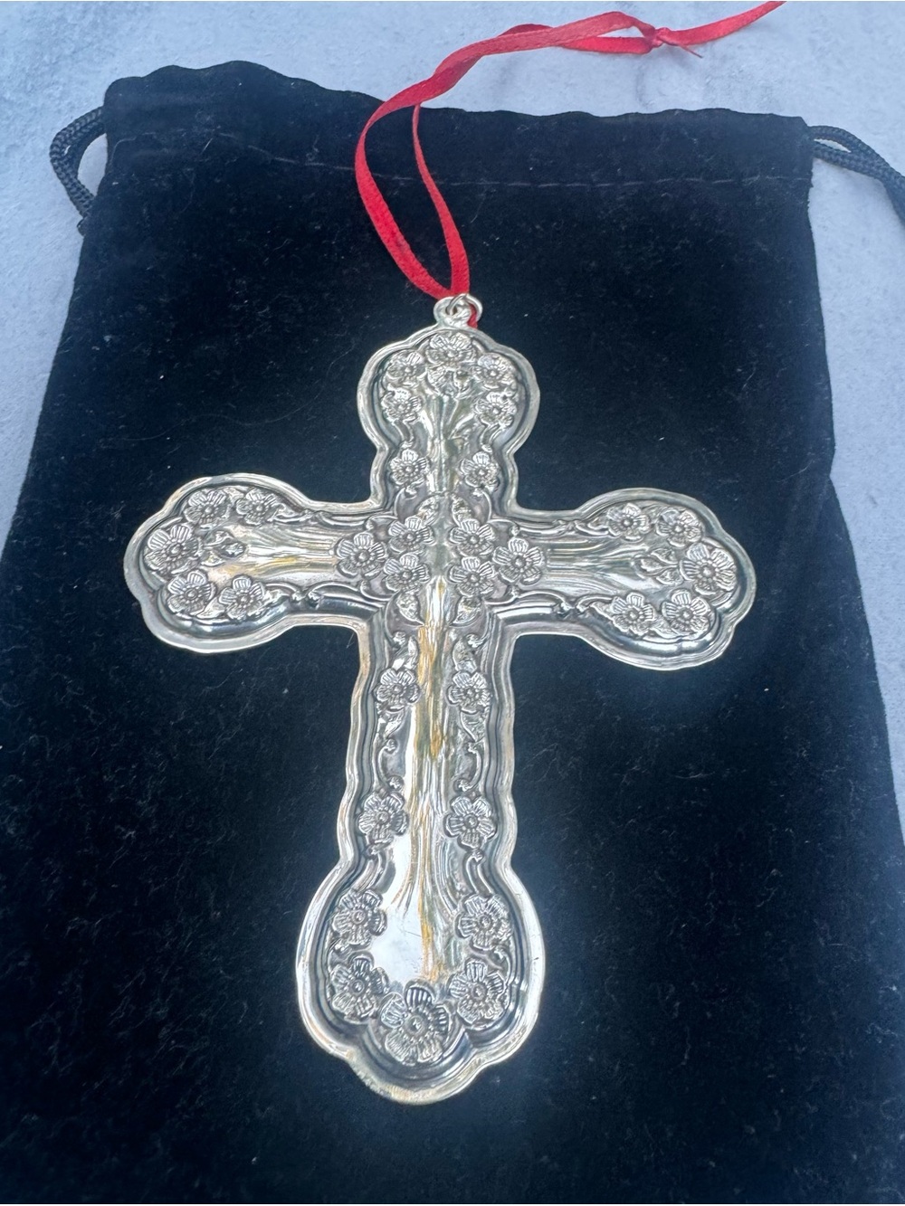 2000 Gorham Sterling Silver Cross
